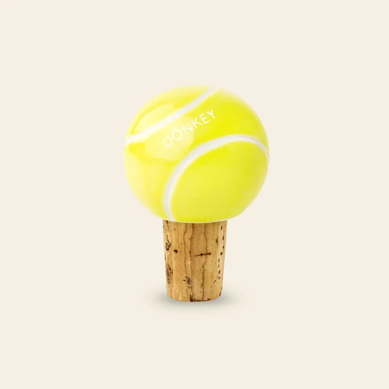 Flaschenverschluss „Icons of Sport Tennis“ | Geschenkidee | Donkey Products