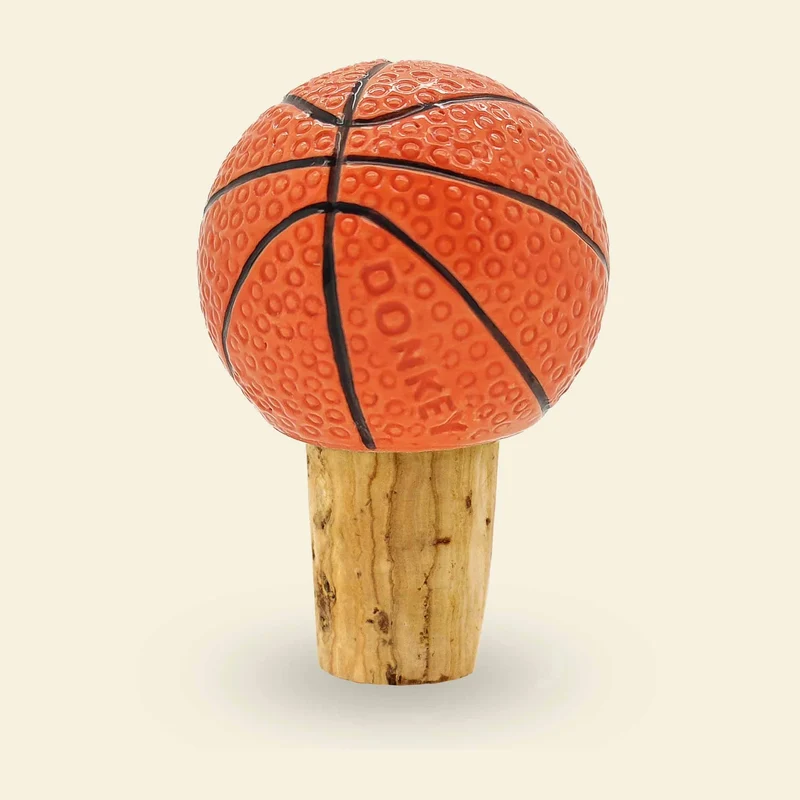 Flaschenverschluss „Icons of Sport Basketball“ | Bar Accessoire | Donkey Products