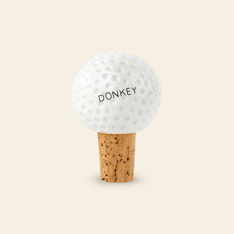 Flaschenverschluss „Icons of Sport Golf“ | Originelles Geschenk | Donkey Products