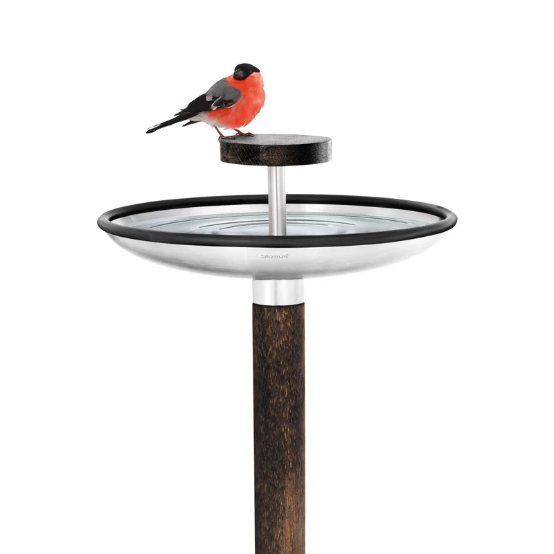 FUERA Vogelfutterhaus und Vogeltränke mit Ständer - blomus