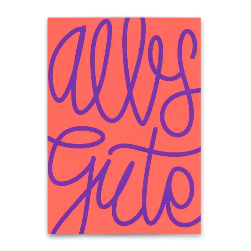 Postkarte "Alles Gute Swing" | Besondere Karte zum Gratulieren