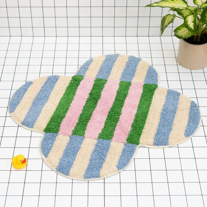 Badematte “Curita” | Weiche Baumwollmatte | Tarta Gelatina