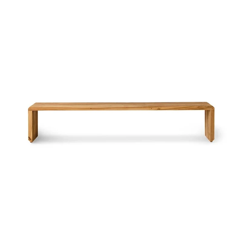 Slatted Bench XL Teak Moderne Bank 180x27 - HKliving