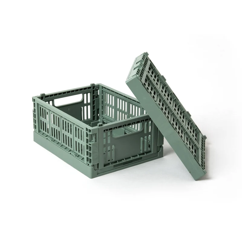 Faltbox „Colour Crate Mini Sage Green“ (2 Stk.) | Klar & zeitlos | HAY