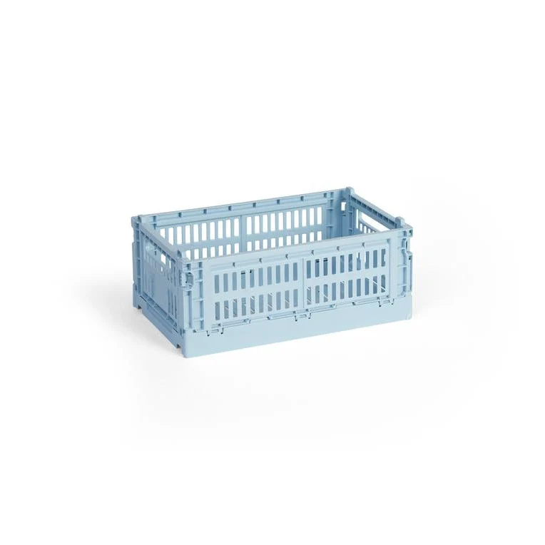 Faltbox „Colour Crate Small Soft Blue“ | Klar & harmonisch | HAY