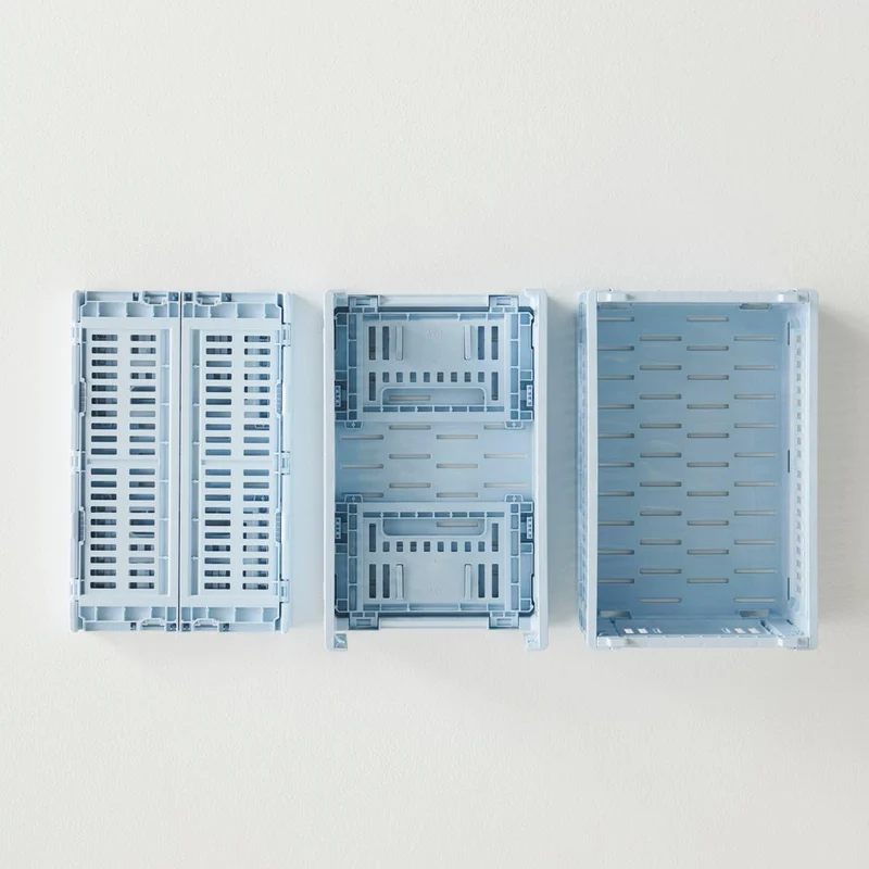 Faltbox „Colour Crate Small Soft Blue“ | Klar & harmonisch | HAY