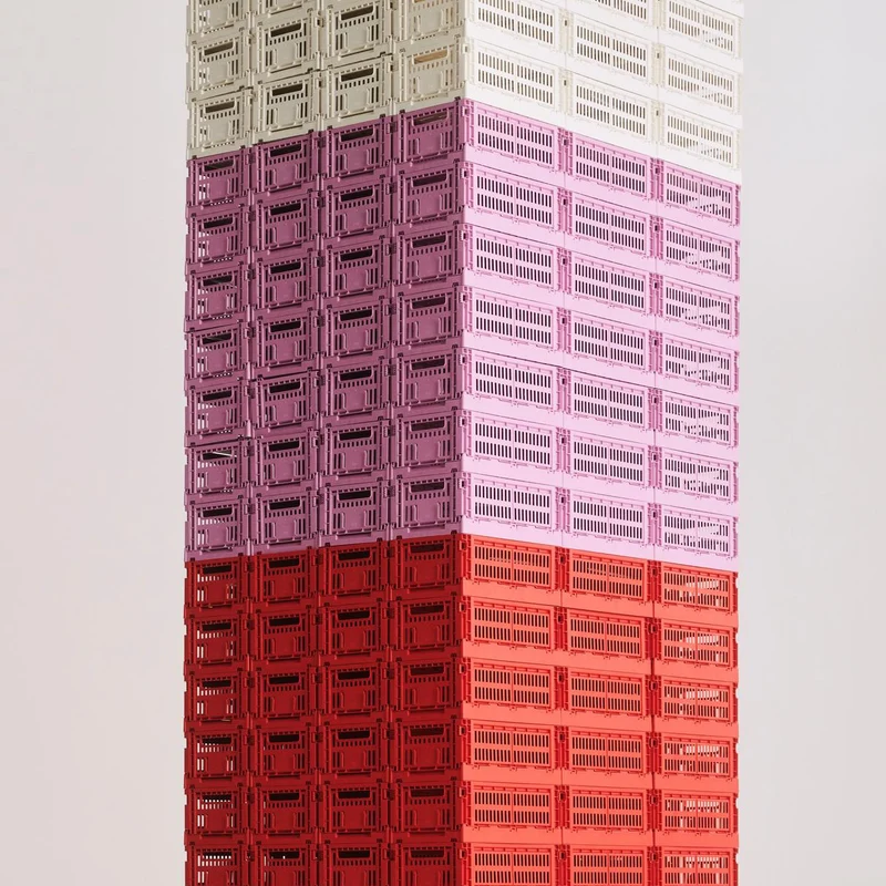 Faltbox „Colour Crate Small Dusty Rose“ | Sanft & vielseitig | HAY