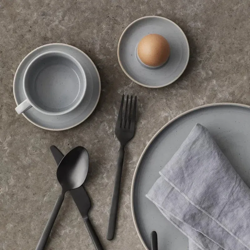 Eierbecher aus Keramik 2er-Set SABLO Stone - blomus