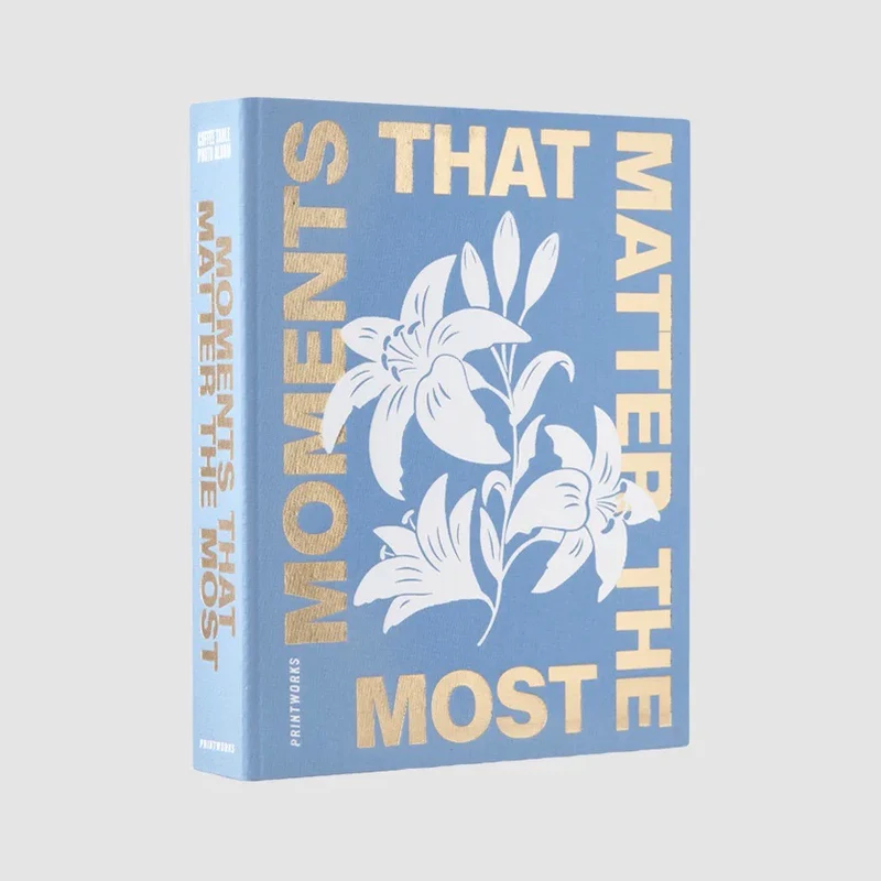 Fotoalbum Printworks "Moments that matter the most" | hochwertiges Album im schönen Design