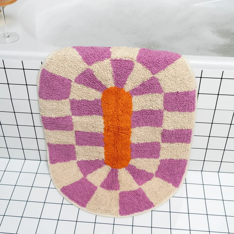 Badematte “Rita” | Weiche Baumwollmatte | Tarta Gelatina
