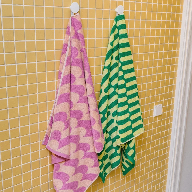 Badetuch “Brisa” 70 × 140 cm | Weiche Bio-Baumwolle | Tarta Gelatina
