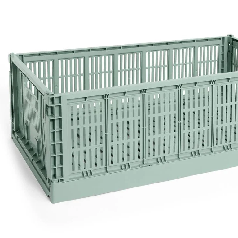 Faltbox „Colour Crate Large Sage Green“ | Ruhig & zeitlos | HAY