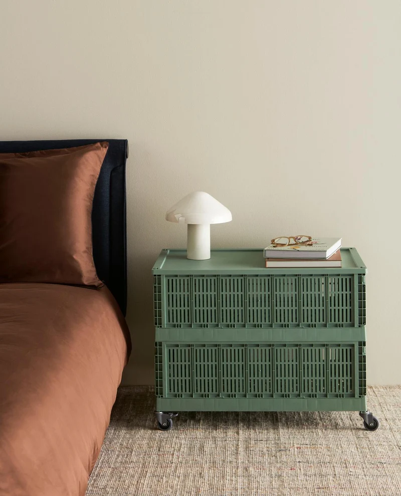 Deckel „Faltbox Small Sage Green“ | Kompakt & passend | HAY