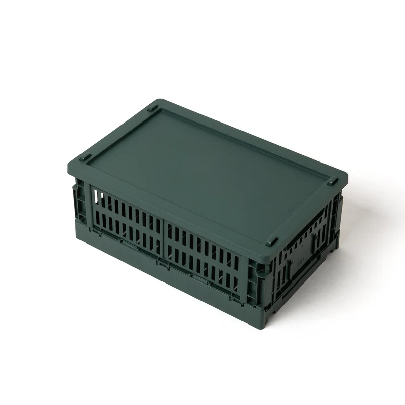 Deckel „Faltbox Small Dark Green“ | Zeitlos kombiniert | HAY