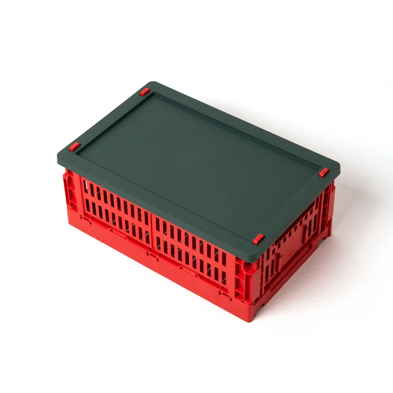 Deckel „Faltbox Small Dark Green“ | Zeitlos kombiniert | HAY