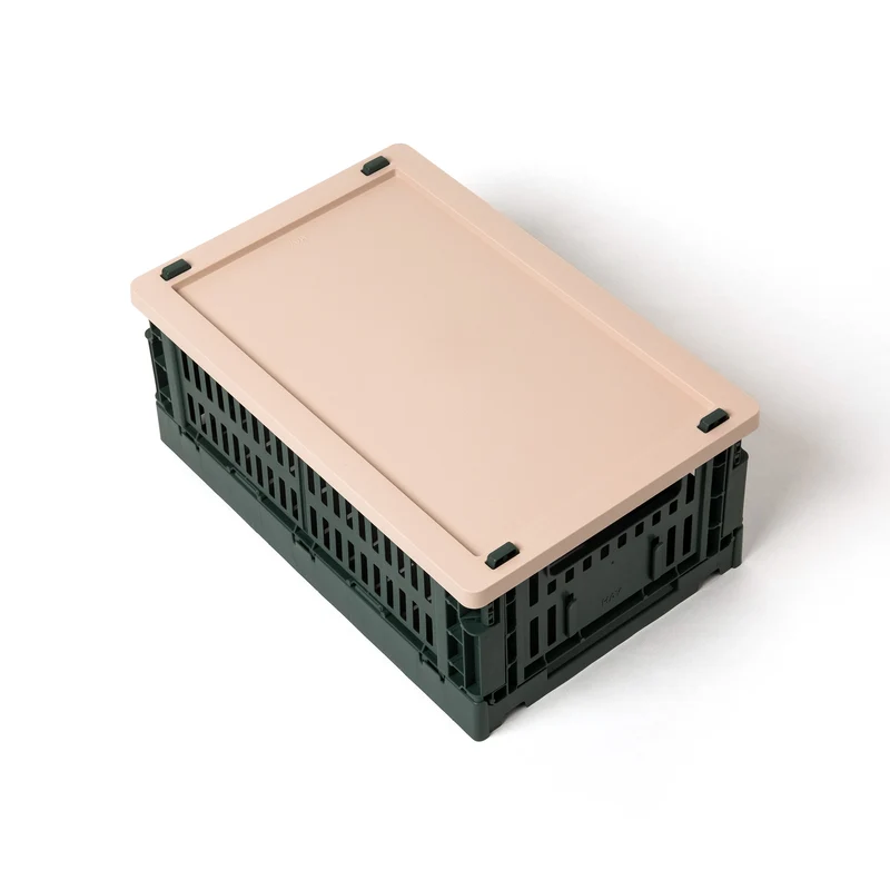 Deckel „Faltbox Small Powder“ | Zart ergänzt | HAY