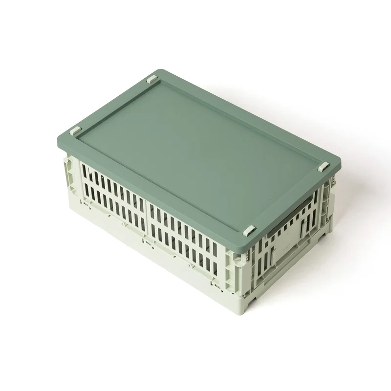 Deckel „Faltbox Small Sage Green“ | Kompakt & passend | HAY