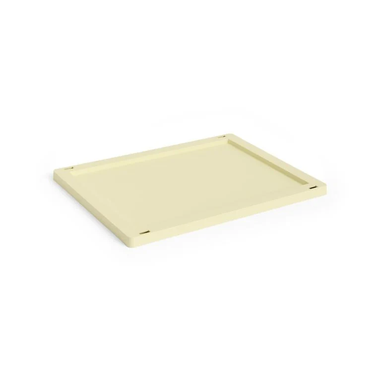 Deckel „Faltbox Medium Light Yellow“ | Freundlicher Farbakzent | HAY