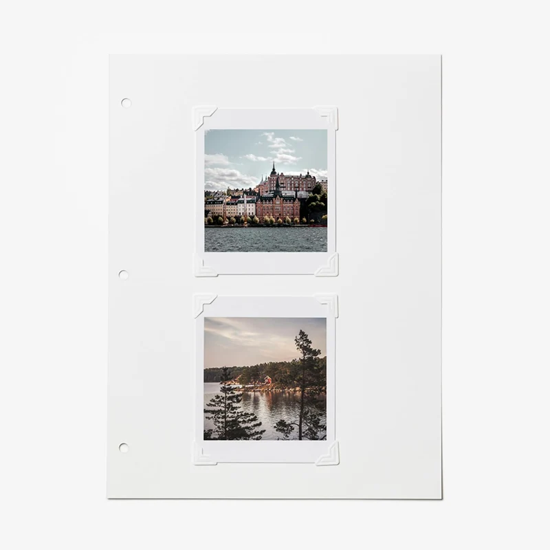 Fotoecken Weiß | Praktisches Zubehör | PRINTWORKS