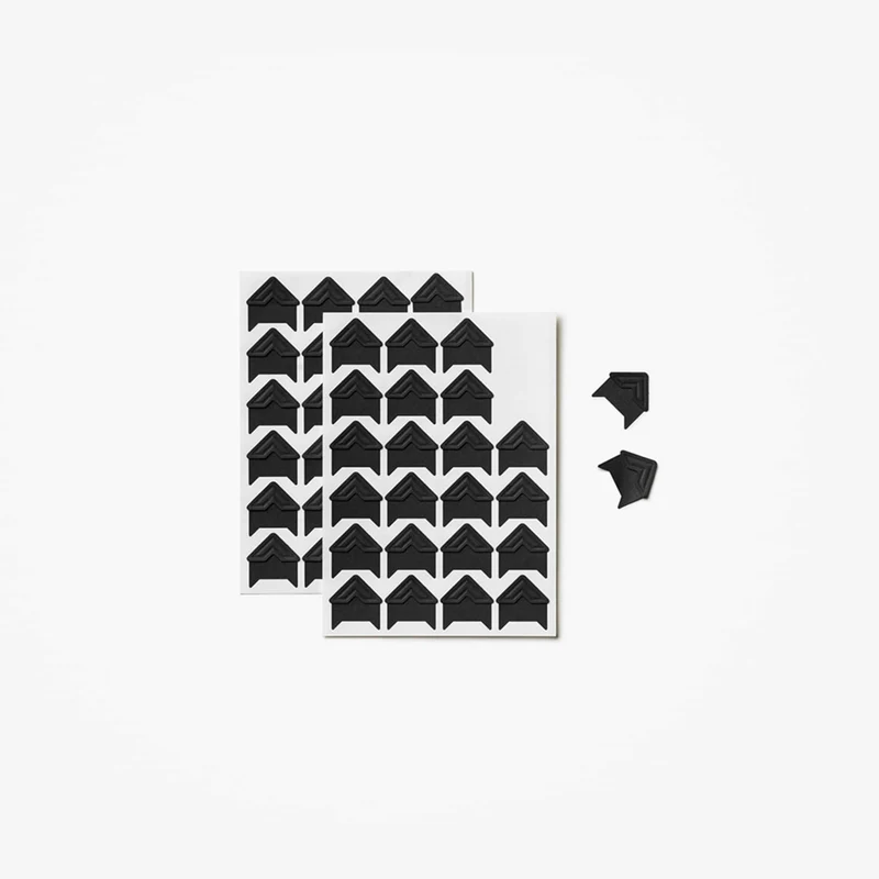 Fotoecken Schwarz | Praktisches Zubehör | PRINTWORKS