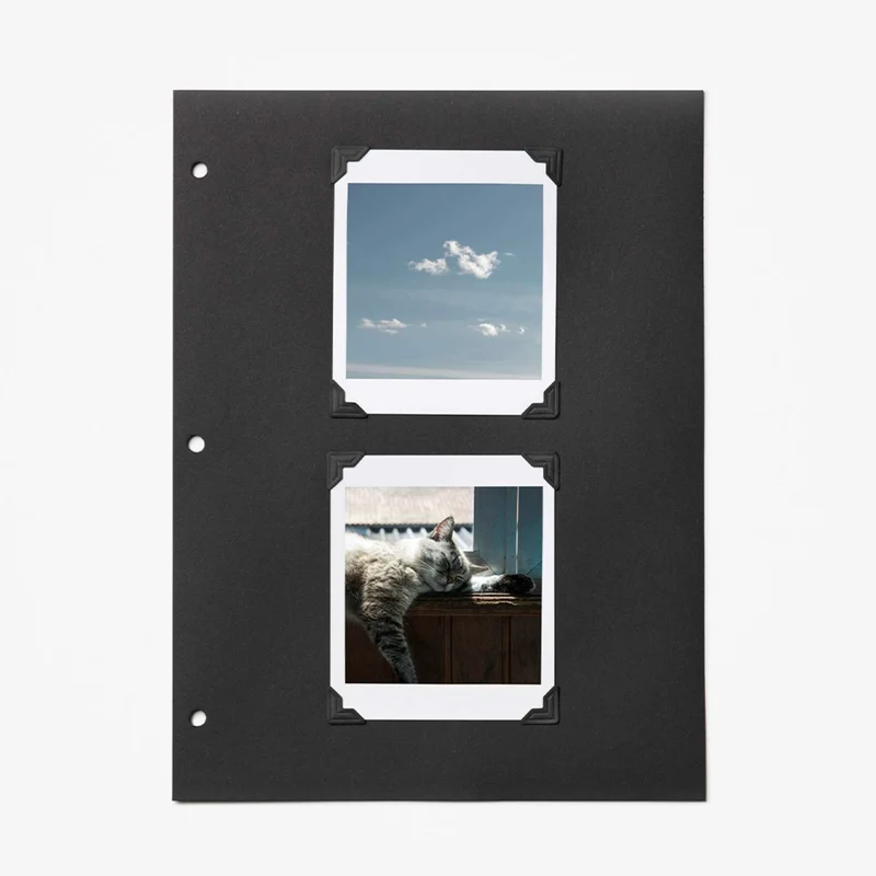 Fotoecken Schwarz | Praktisches Zubehör | PRINTWORKS