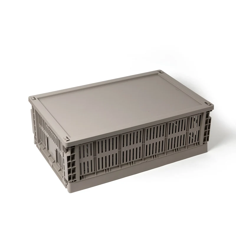Deckel „Faltbox Large Warm Grey“ | Formschön ergänzt | HAY