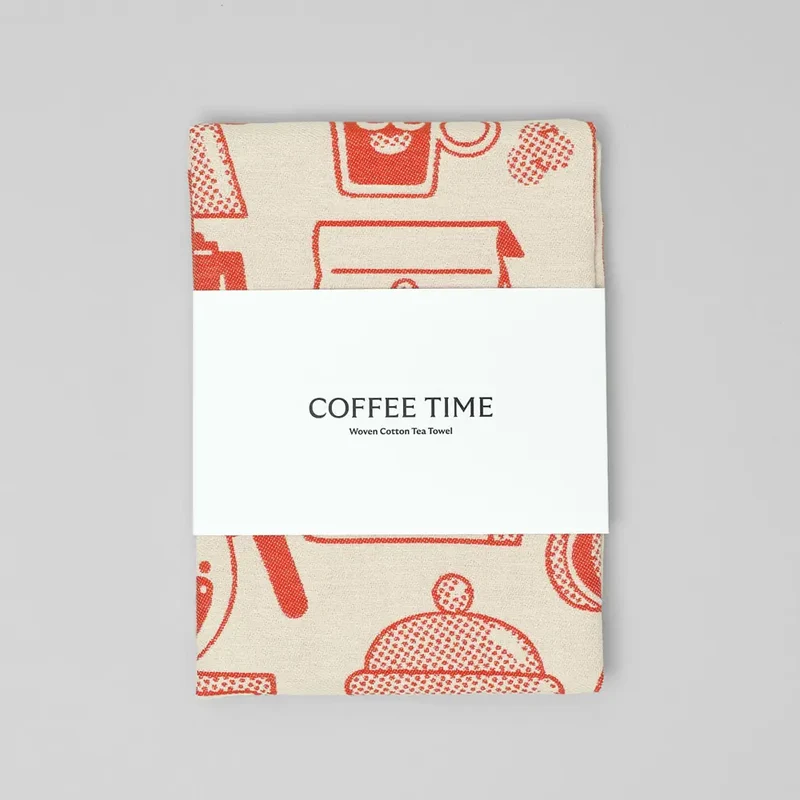 Küchentuch “Coffee Time” | Küchenhelfer mit Print | WRAP