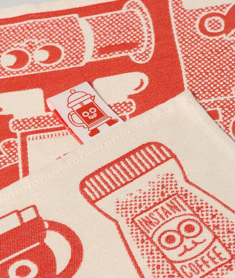 Küchentuch “Coffee Time” | Küchenhelfer mit Print | WRAP