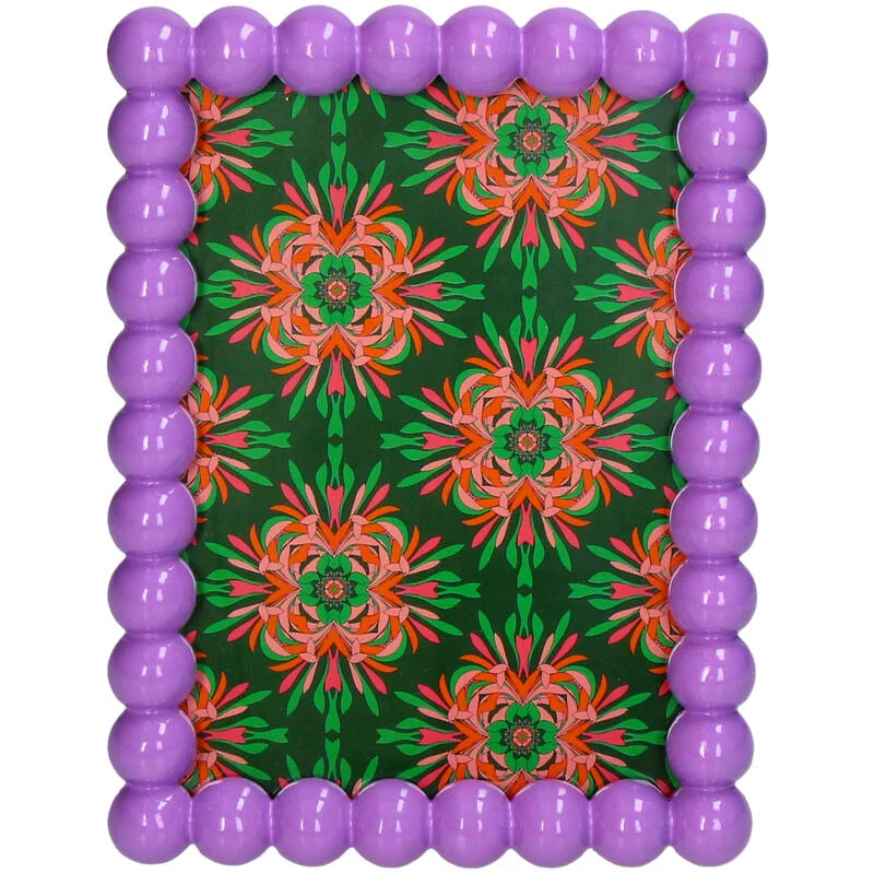 Bilderrahmen “Dots” Lila 13 x 18 cm | Verspielter Rahmen | Kersten BV
