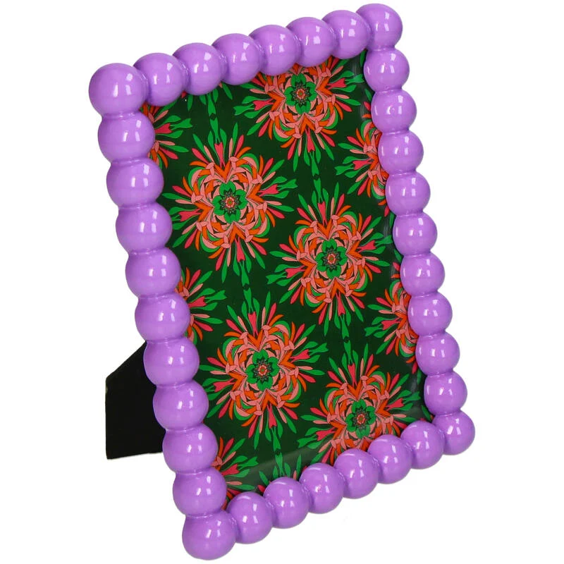 Bilderrahmen “Dots” Lila 13 x 18 cm | Verspielter Rahmen | Kersten BV
