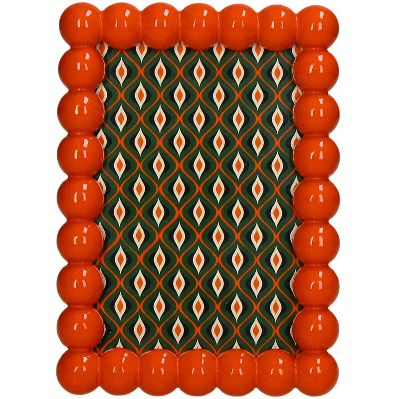Bilderrahmen “Dots” Orange 10 x 15 cm | Punktdesign | Kersten BV