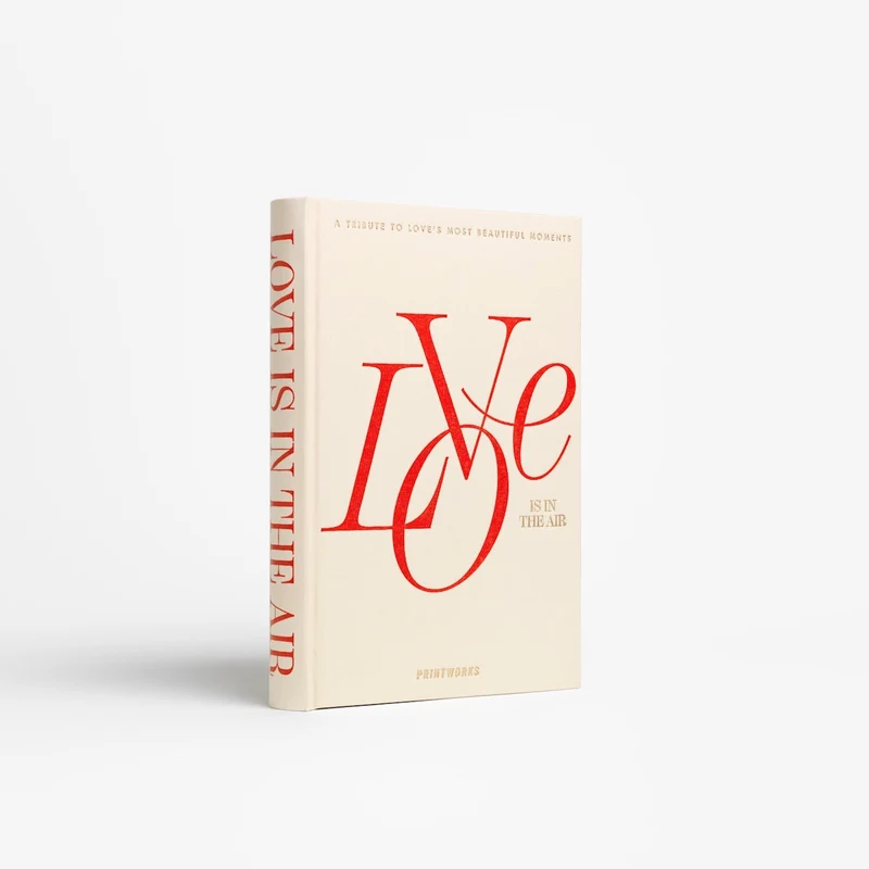 Fotobuch “Love is in the Air” Beige | Romantisches Album | PRINTWORKS