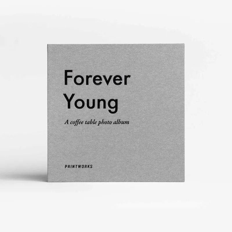 Fotoalbum “Forever Young” Small | Kompaktes Erinnerungsalbum | PRINTWORKS