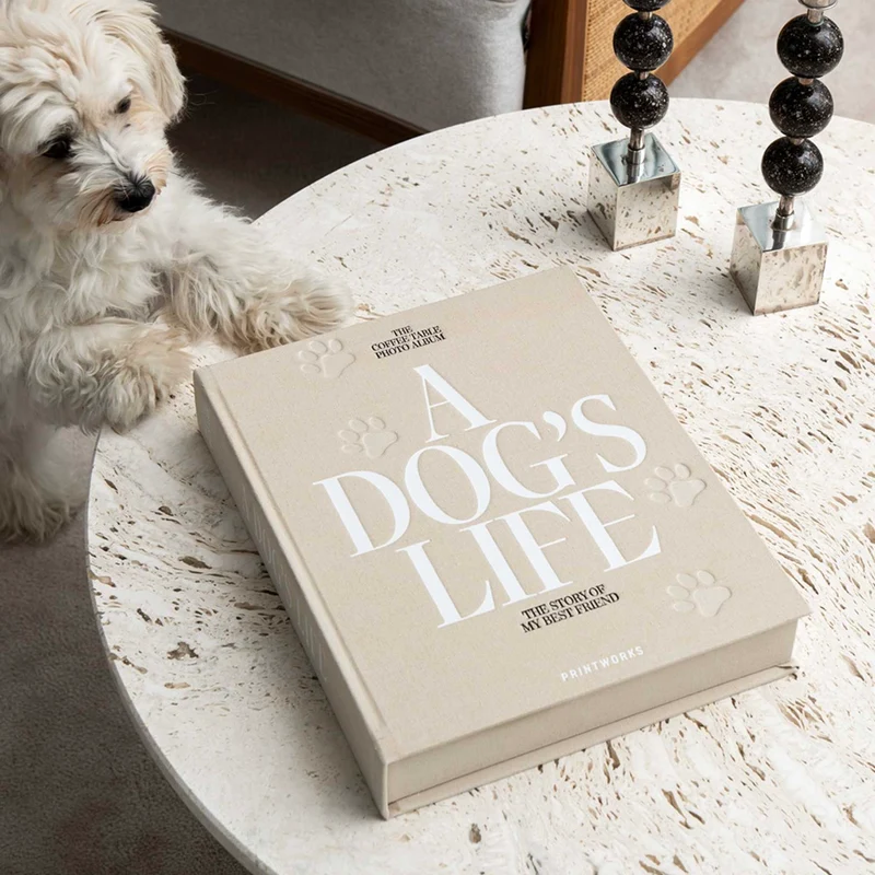 Fotoalbum “A Dog’s Life” | Erinnerungen für Hundefans | PRINTWORKS