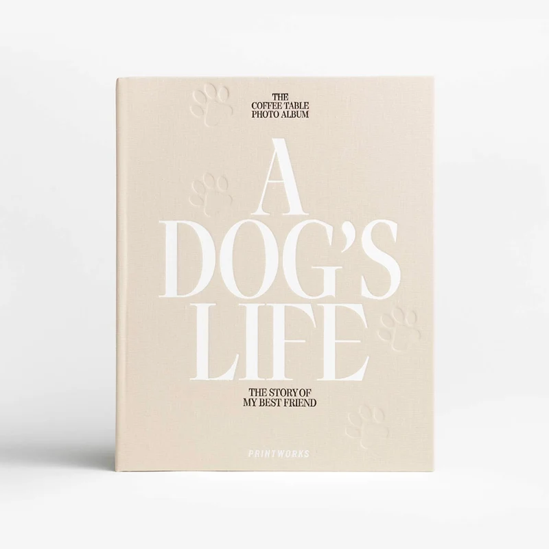 Fotoalbum “A Dog’s Life” | Erinnerungen für Hundefans | PRINTWORKS