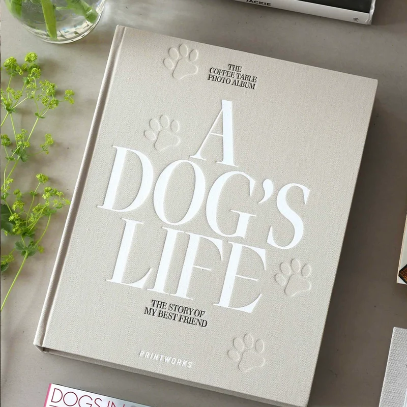 Fotoalbum “A Dog’s Life” | Erinnerungen für Hundefans | PRINTWORKS