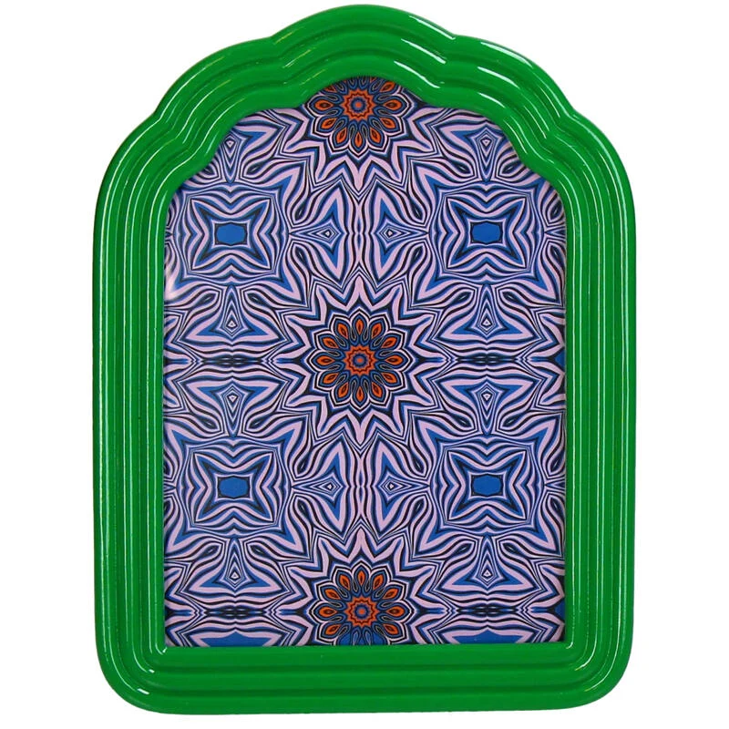 Bilderrahmen “Bogen” Grün 13 x 18 cm | Farbiger Designrahmen | Kersten BV
