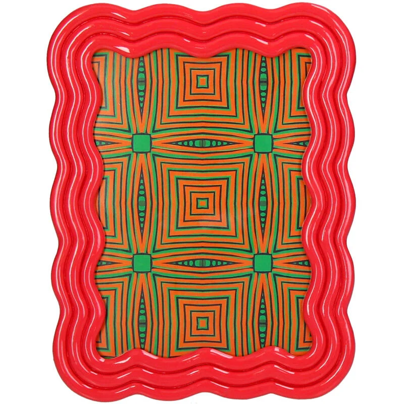 Bilderrahmen “Wiggle” Rosa 13 x 18 cm | Verspielter Rahmen | Kersten BV