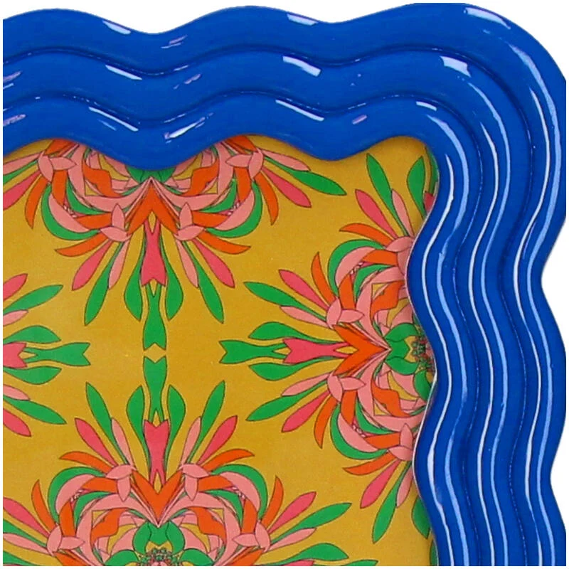 Bilderrahmen “Wiggle” Blau 10 x 15 cm | Verspieltes Design | Kersten BV
