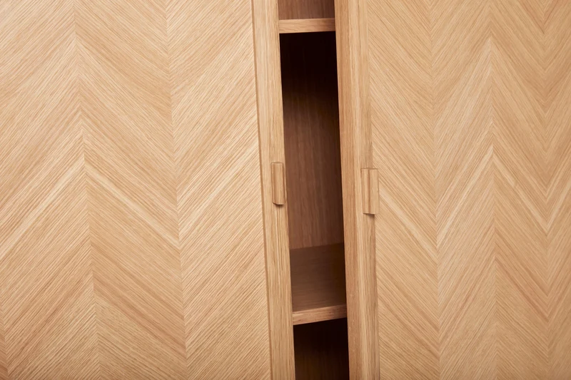 Schrank Herringbone Naturfarben - Hübsch