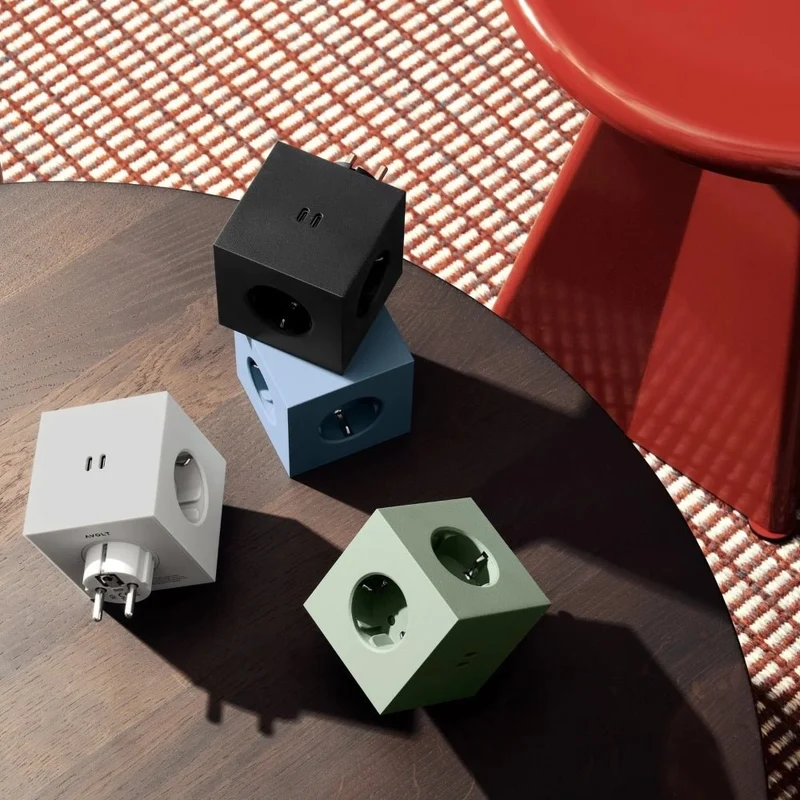 Avolt Square 2 Steckdosenwürfel ohne Kabel mit USB-C - AVOLT