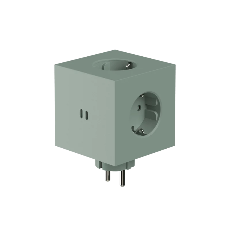 Avolt Square 2 Steckdosenwürfel ohne Kabel mit USB-C - AVOLT