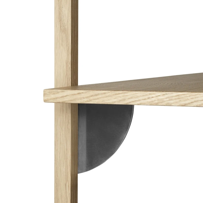Sector Shelf Wandregal Eiche & Messing - ferm LIVING