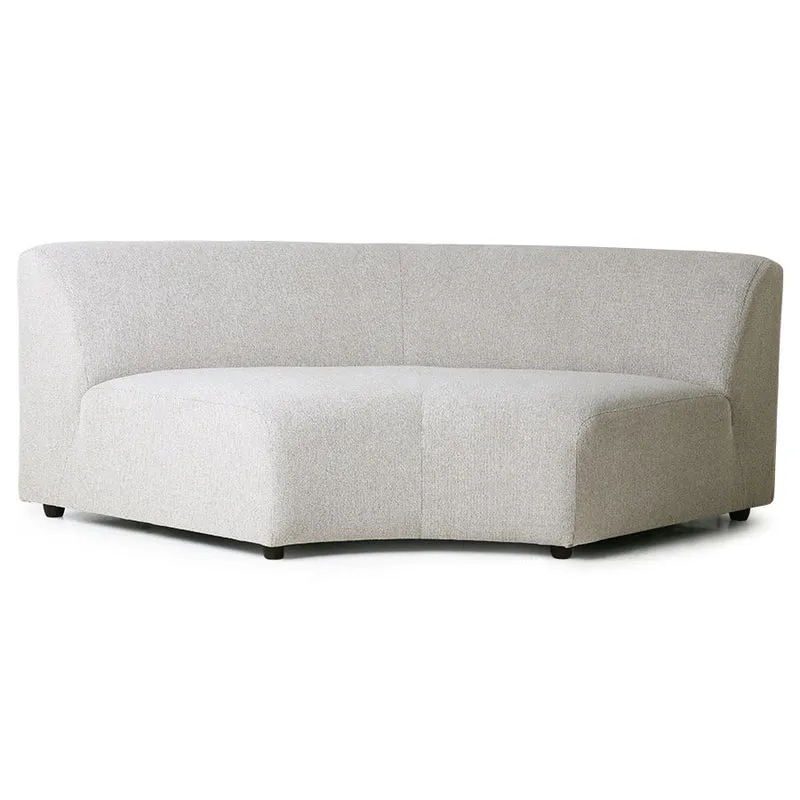 Modulares Sofa Element Jax Sneak hellgrau - HKliving