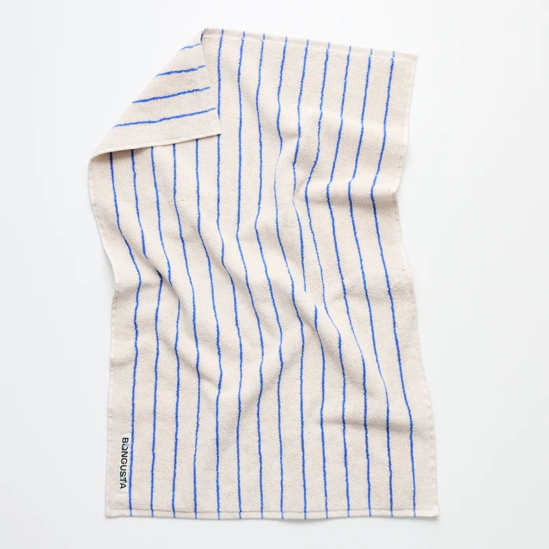 Handtuch „Naram Moon Beam & Ultramarine“ | 50 × 80 cm | Bongusta