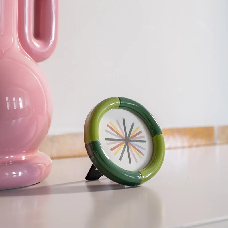 Bilderrahmen „Rift Round Small 7,6 cm“ | Für besondere Momente | &Klevering