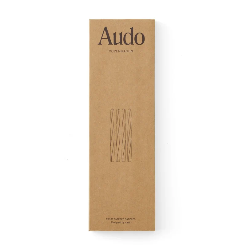 Twist Tapered Kerzen 4er Set - Audo