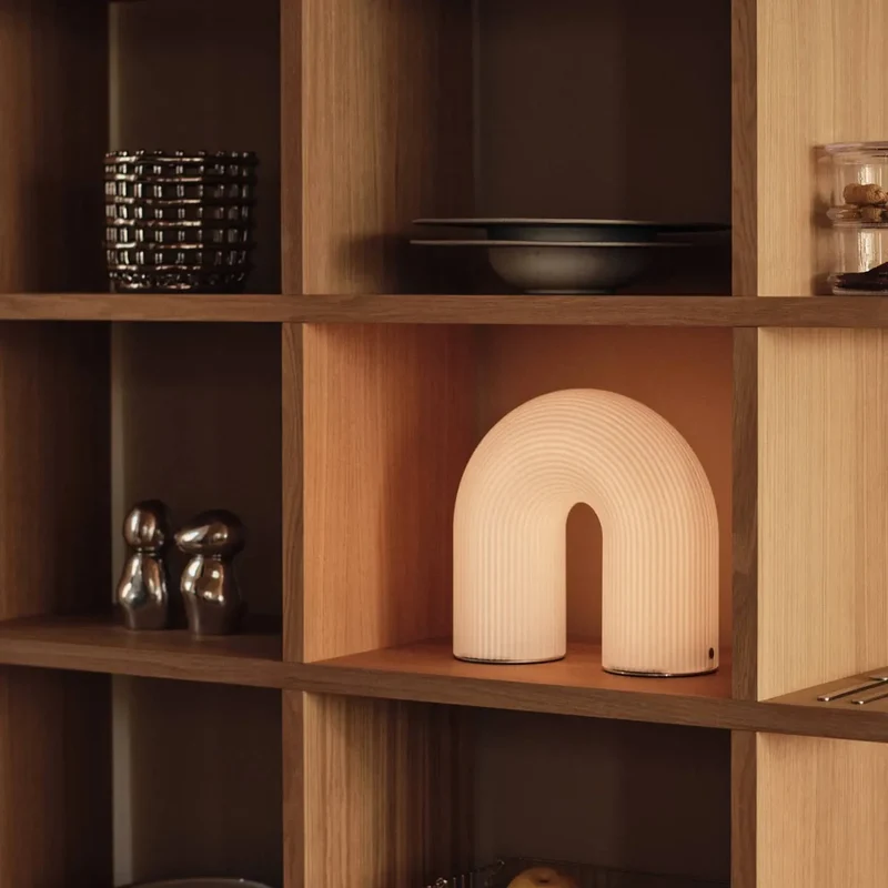 Ceramic Basket Obstschale Keramik geflochten - ferm LIVING