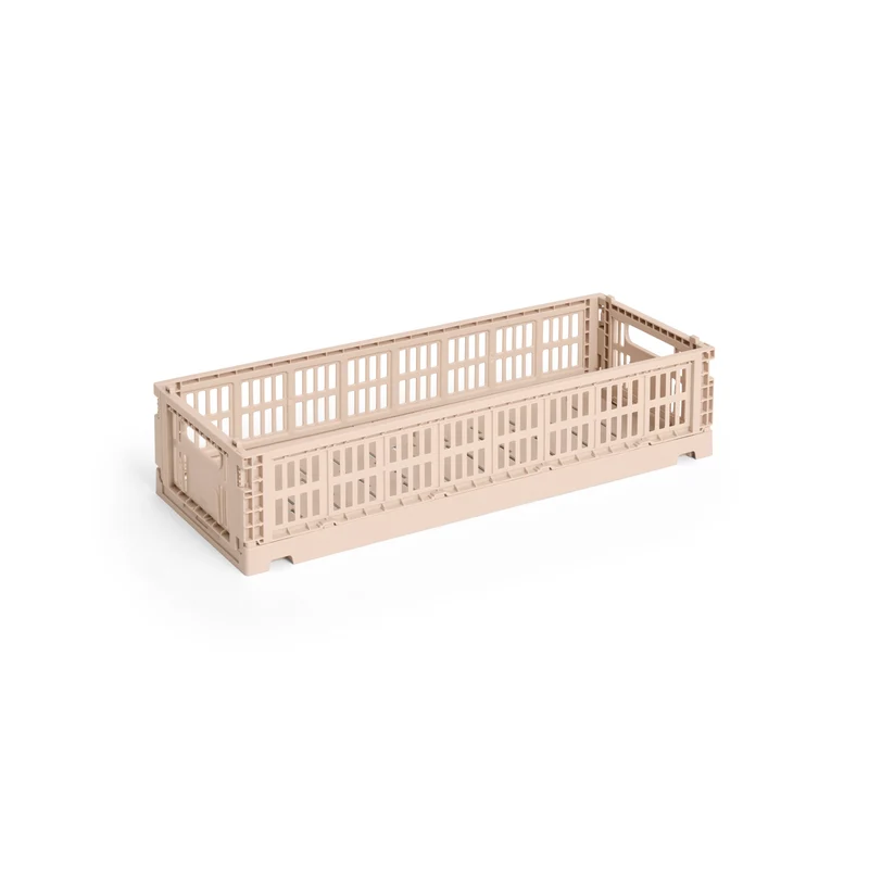 Faltbox „Colour Crate Mini Oblong Powder“ | Sanft & stapelbar | HAY