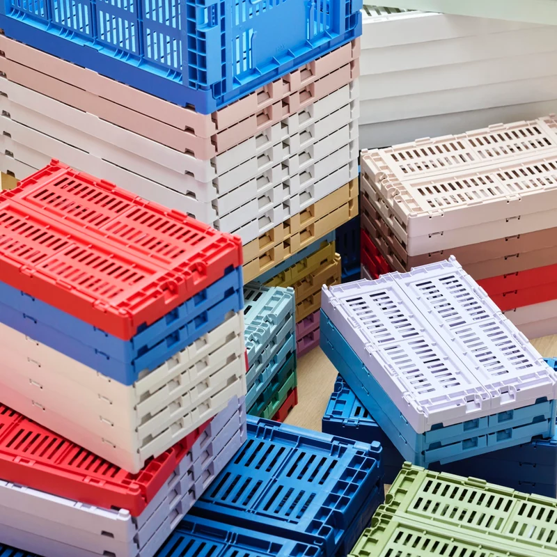 Faltbox „Colour Crate Small Lavender“ | Pastell mit Struktur | HAY